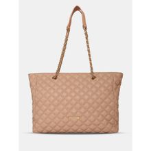 Caprese Cuddy Textured Blush Faux Leather Large Tote Handbag