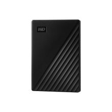 WD My Passport 2TB External-Portable HDD, Black - Auto Backup, HW Encryption & Password Protection
