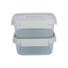 Lock & Lock Nestopia Airtight BPA-Free Microwave Safe Food Storage Container (Pack of 2)