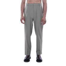TAILORAEDGE Soft Iron Relaxed Grey Trouser