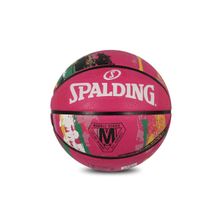 Spalding Marble Rubber Basketball Pink