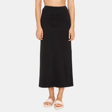 Zivame Ankle Length Layering Skirt - Black