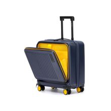 MOKOBARA The Transit Cabin Overnighter Unisex Travel Use We Meet Again Trolley Bag - Navy Blue