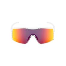 Royal Enfield Men Shield Full Rim Red Lens Sunglasses (99)