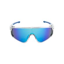Royal Enfield Men Shield Full Rim Blue Lens Sunglasses (135)