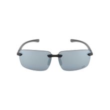 Royal Enfield Men Rectangular Rimless Grey Lens Sunglasses (63)