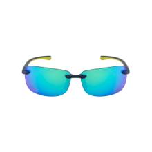 Royal Enfield Men Rectangular Rimless Green Lens Sunglasses (63)