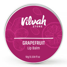 VILVAH Grapefruit Lips Balm for Dry Damaged & Chapped Lips Enriched With Shea Butter & Beeswax
