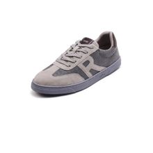 Rare Rabbit Grey Lace-Ups Suede Sneakers