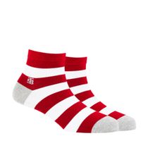 SockSoho Cranberry Edition Ankle Length Socks - Red (Free Size)