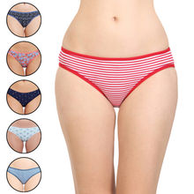BODYCARE Pack of 6 Printed Bikini Briefs in Assorted Color - E9700-6PCS-B - Multi-Color