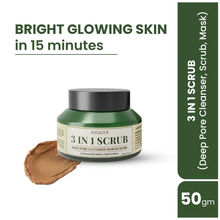 AYUVYA 3-in-1 Deep Pore Cleanser Mask & Scrub for Radiant Skin for Women-Tan & Blackheads Removal