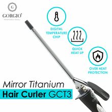Gorgio Professional Mirror Titanium Hair Curler GCT3