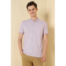 Allen Solly Lilac Polo T-Shirt