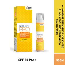 Neolayr Pro Ultrablock Dry Touch Matte Gel-Cream Sunscreen SPF 30 PA+++