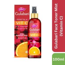 Dabur Gulabari Rose Oil & Vitamin C Face Toner Mist