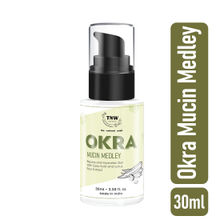 TNW The Natural Wash Okra Mucin Face Serum For Long-Lasting Long-Lasting Moisturized Skin