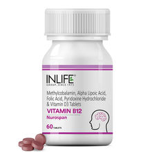 Inlife Vitamin B12 Nurospan with ALA, B6, Folic Acid, & Vitamin D3 Tablet