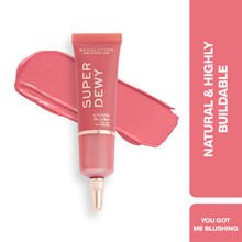 Makeup Revolution Superdewy Liquid Blusher - Ultra Pigmented-Dewy & Radiant Formula You Had Me At First Blush