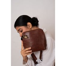 Miri Brown Hand Crafted Venice Sling Bag
