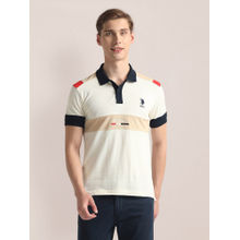 U.S. POLO ASSN. Color Block Pique Polo T-Shirt