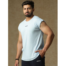 Athlisis Old School 808 Cap Sleeve Blue T-Shirt