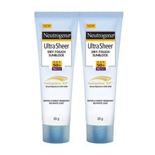 Neutrogena Ultrasheer SPF 50+ PA+++ Face Sunscreen With Matte Finish (Pack Of 2)