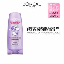 L'Oreal Paris Hyaluron Moisture Anti-frizz Conditioner With Hyaluronic Acid for 72 HR Hydrated Hair