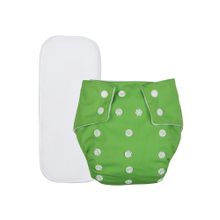 Chinmay Kids Adjustable, Reusable and Washable Printed Button Diaper with Insert