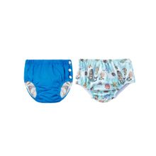 Chinmay Kids Multi-Color Reusable Swim Diapers (L) (Pack of 2) (Pack of 2)