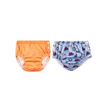 Chinmay Kids Multi-Color Reusable Swim Diapers (L) (Pack of 2) (Pack of 2)