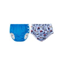 Chinmay Kids Multi-Color Reusable Swim Diapers (L) (Pack of 2) (Pack of 2)
