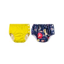 Chinmay Kids Multi-Color Reusable Swim Diapers (L) (Pack of 2) (Pack of 2)