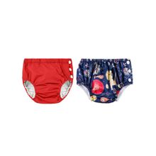 Chinmay Kids Multi-Color Reusable Swim Diapers (L) (Pack of 2) (Pack of 2)
