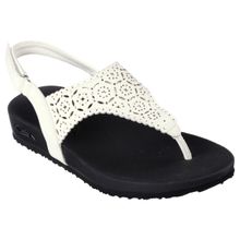 SKECHERS ARCH FIT MEDITATION White Sandals