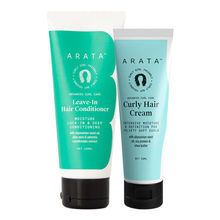 Arata Curl Combo - Curly Hair Cream & Leave In Conditioner