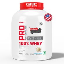 GNC Pro Performance 100% Whey Protein Powder - Vanilla Cream (4 lbs)