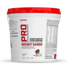 GNC Pro Performance Double Chocolate Weight Gainer