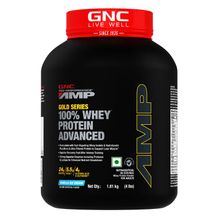 GNC AMP Gold Series 100% Whey Protein Advanced - Vanilla Ice Cream