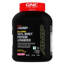 GNC AMP Gold Series 100% Whey Protein Advanced - Delicious Strawberry