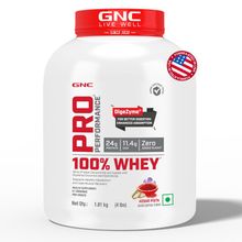 GNC Pro Performance 100% Whey Protein Powder - Kesar Pista