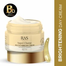 Ras Luxury Oils Super Charge Day Cream With Multivitamin Spf 30 Pa++++ Reduces Dark Spots