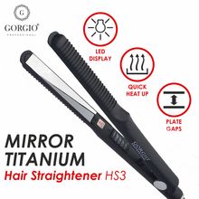 Gorgio Professional Premium Real Titanium Hair Straightener ...