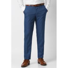 Van Heusen Navy Blue Formal Trousers
