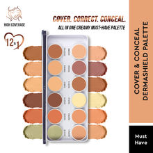 C2P Pro Ultra HD 12 in 1 Camouflage Concealer Corrector Dermashield Must Have Makeup Palette
