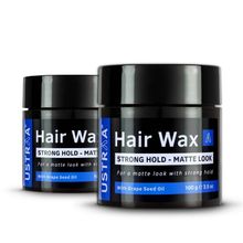 Ustraa Hair Wax Matte Look 100g (set Of 2) - 2pcs