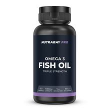Nutrabay Pro Fish Oil Omega 3 (Triple Strength) - 1000mg