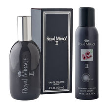 Royal Mirage Ii Cologne Spary & Ii Deododrant - Pack Of 2