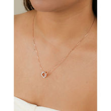 Tora Rose Gold Clover 925 Sterling Silver Necklace