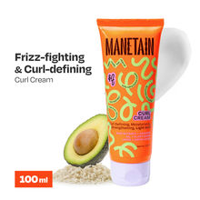 Manetain Curl Cream For Curly & Wavy Hair - Hydrating, Frizz Control, Curl Definition & Soft